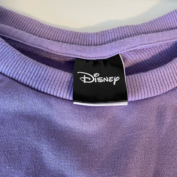 5$ ADD ON! Embroidered Lady and the Tramp sweatshirt in a beautiful purple - Picture 4 of 6